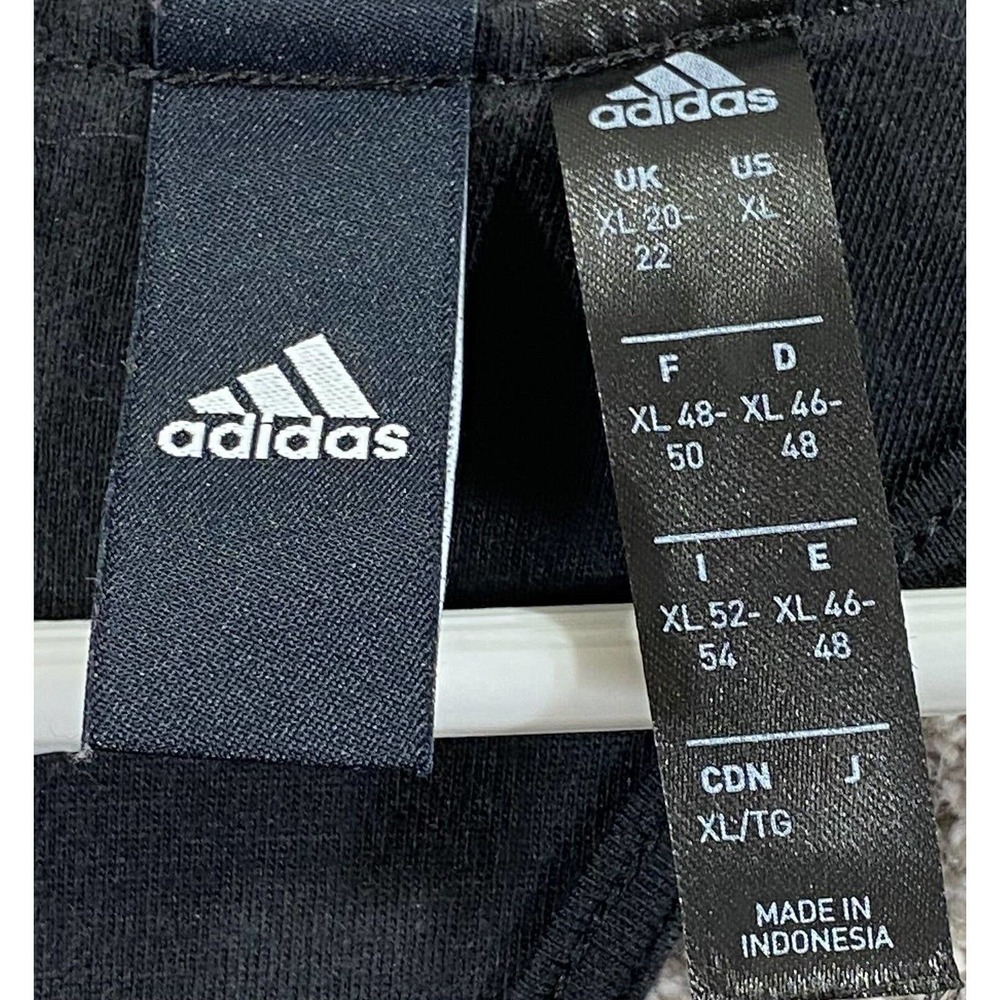 Adidas Romper Womens XL Black 1/4 Zip Back Drawstring Waist Pockets Sleeveless - Picture 6 of 12